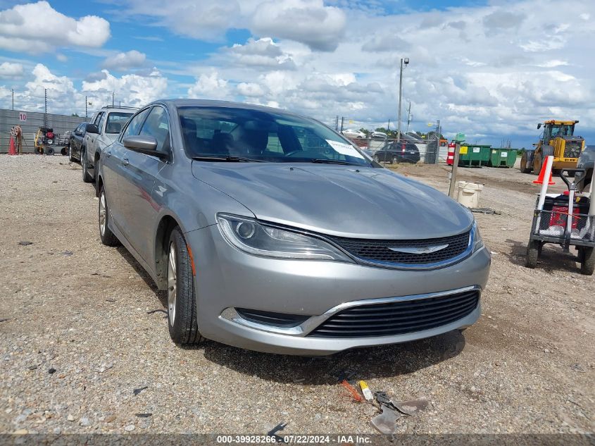 2015 CHRYSLER 200 LIMITED