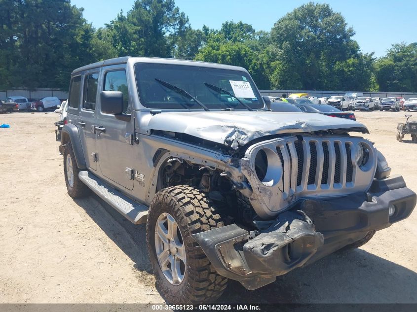 2019 JEEP WRANGLER UNLIMITED SPORT S 4X4