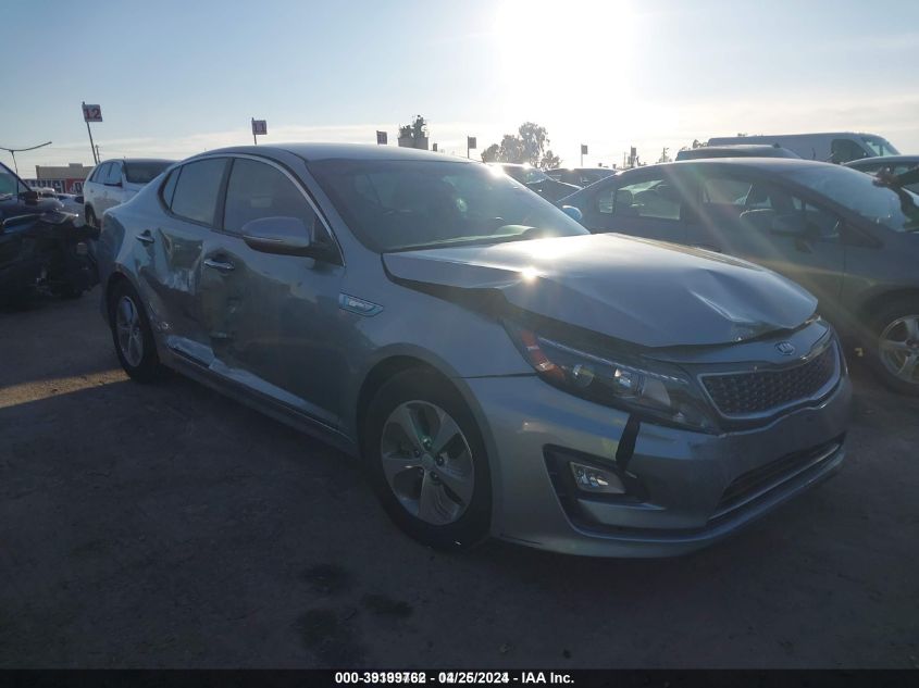 2015 KIA OPTIMA HYBRID