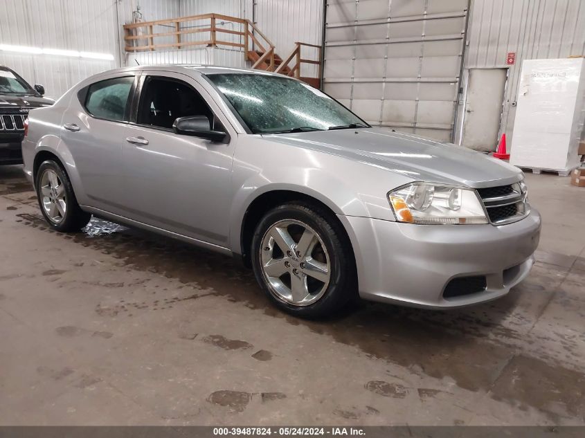 2013 DODGE AVENGER SE