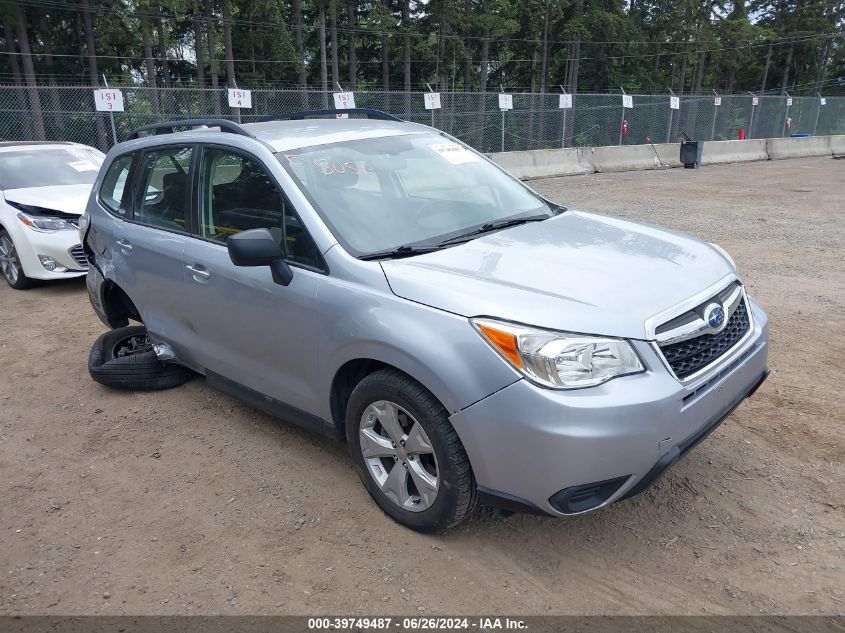 2016 SUBARU FORESTER 2.5I