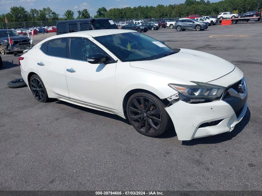 2016 NISSAN MAXIMA 3.5 S