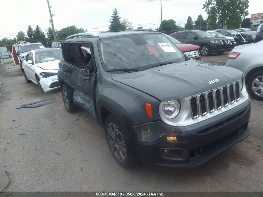 2017 JEEP RENEGADE LIMITED FWD