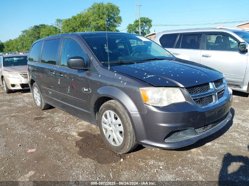 2015 DODGE GRAND CARAVAN SE