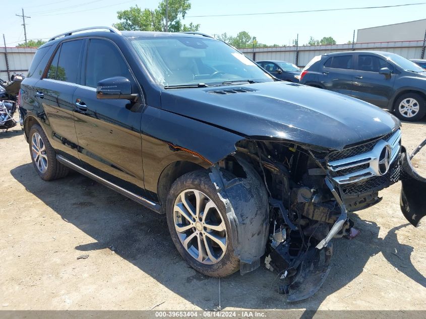 2016 MERCEDES-BENZ GLE 350