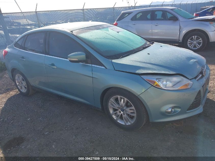 2012 FORD FOCUS SEL