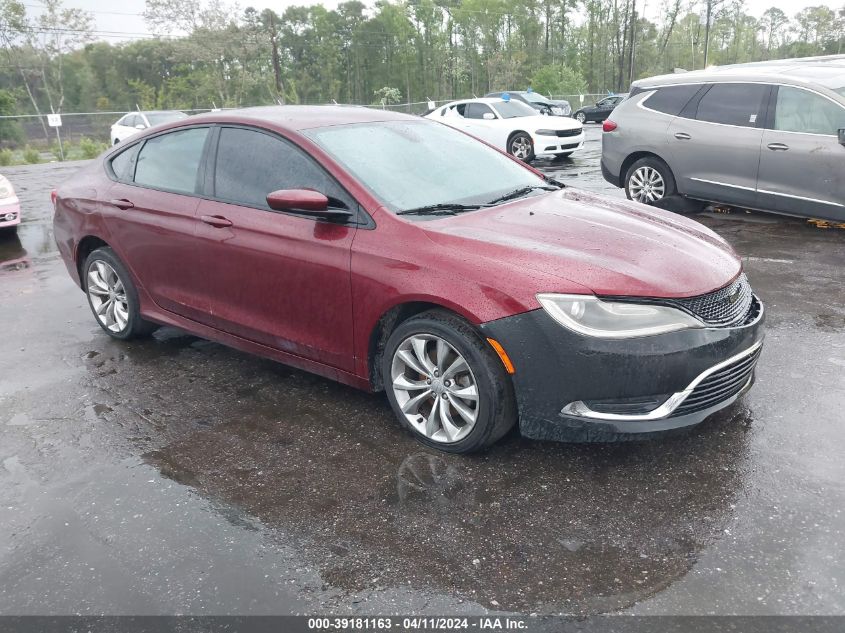 2015 CHRYSLER 200 S