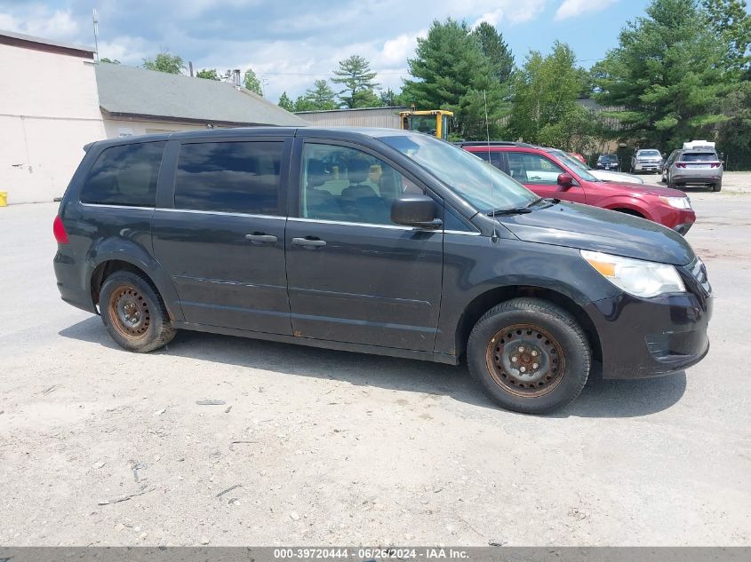 2012 VOLKSWAGEN ROUTAN S