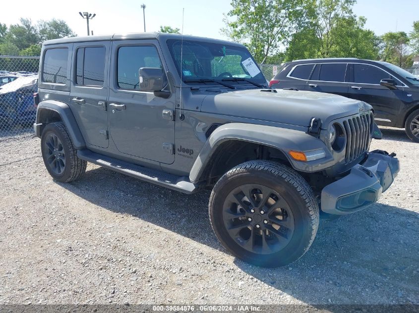 2022 JEEP WRANGLER UNLIMITED HIGH ALTITUDE 4X4