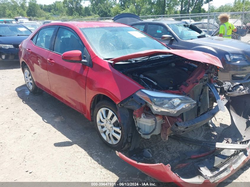 2014 TOYOTA COROLLA LE