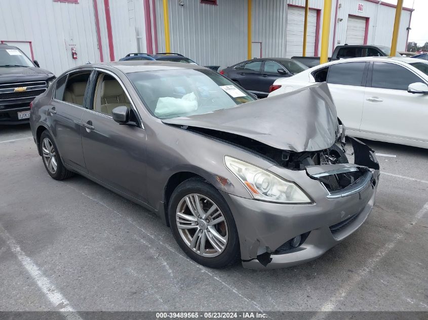 2012 INFINITI G37X