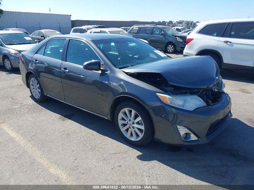 2012 TOYOTA CAMRY HYBRID XLE