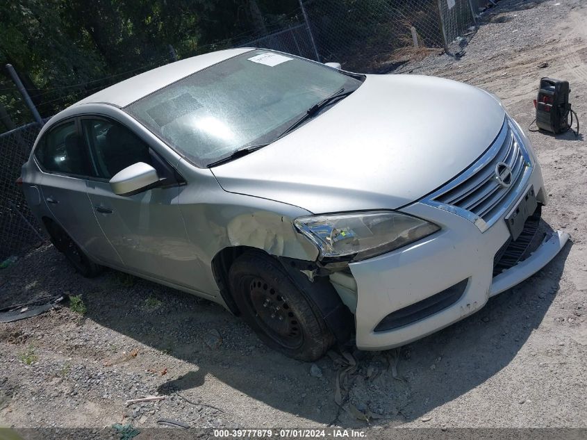 2013 NISSAN SENTRA SV