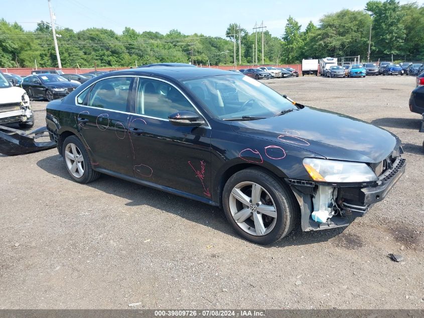 2012 VOLKSWAGEN PASSAT 2.5L SE