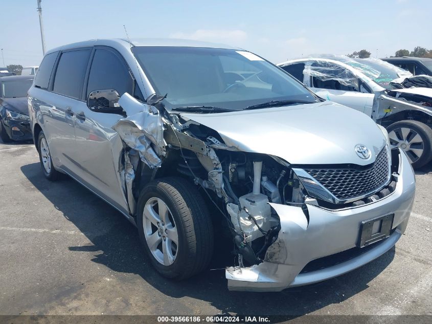 2014 TOYOTA SIENNA L V6 7 PASSENGER