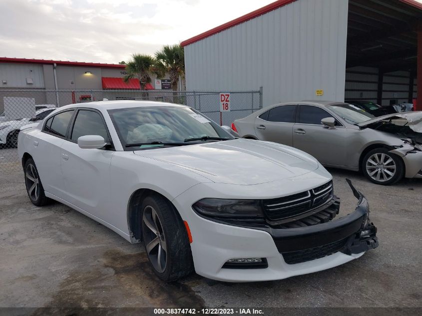 2017 DODGE CHARGER SXT RWD