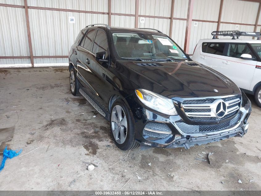 2016 MERCEDES-BENZ GLE 350 350