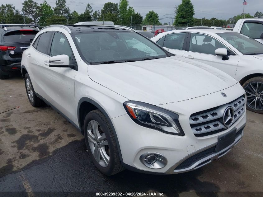 2019 MERCEDES-BENZ GLA 250 4MATIC