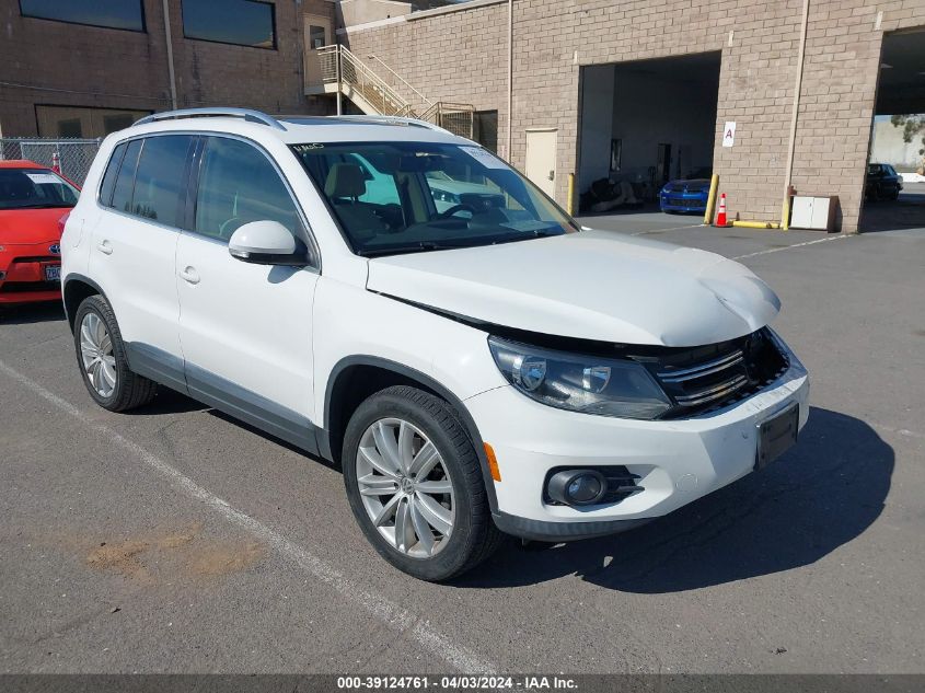 2013 VOLKSWAGEN TIGUAN SE