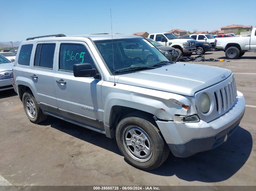 2011 JEEP PATRIOT SPORT