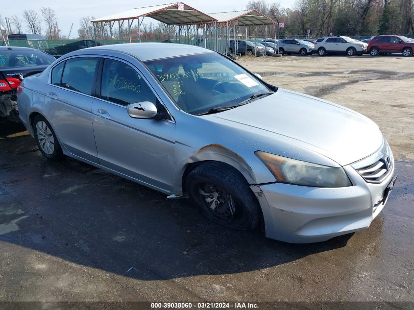 2012 HONDA ACCORD 2.4 LX