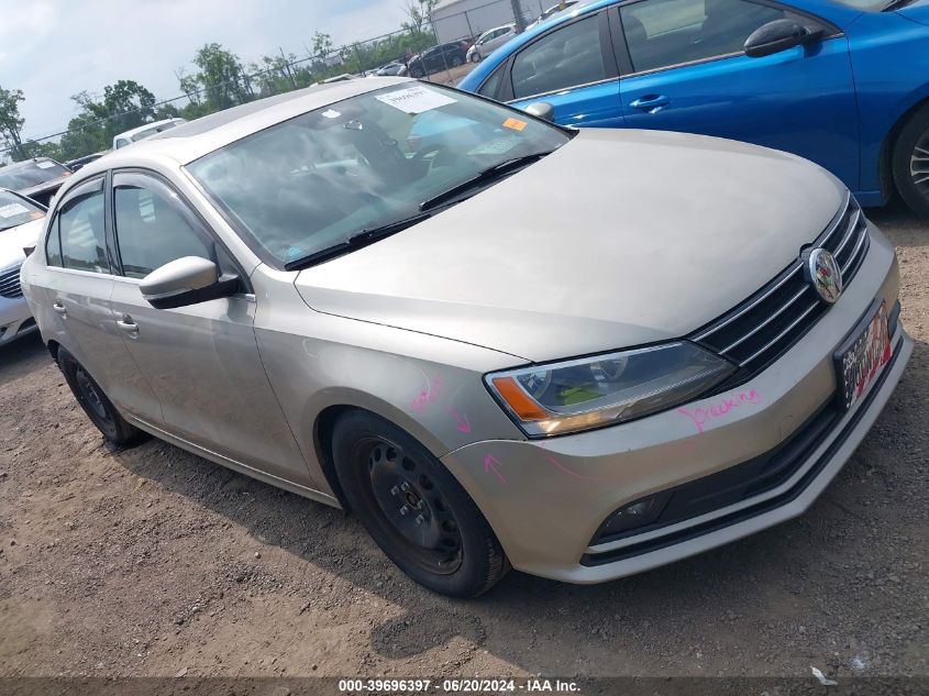 2015 VOLKSWAGEN JETTA 1.8T SE