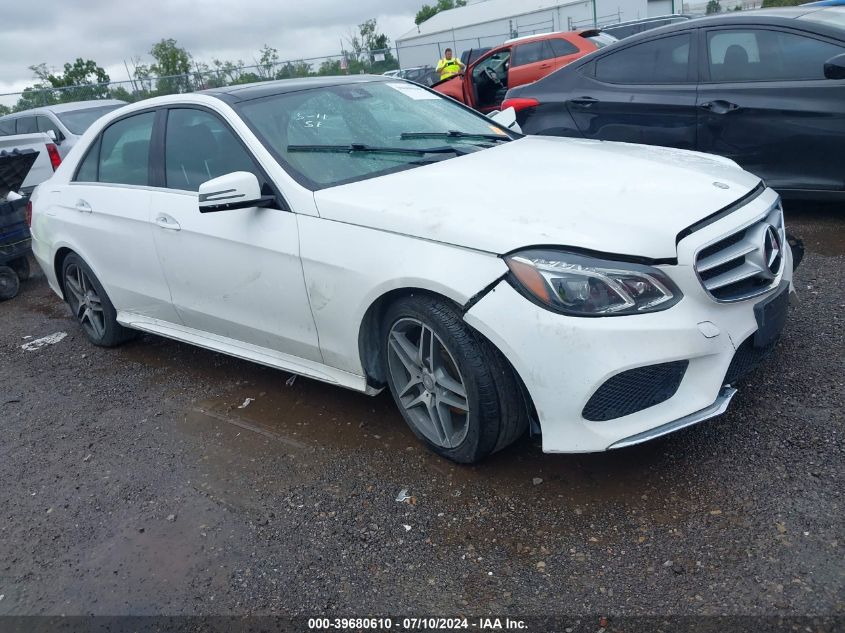 2014 MERCEDES-BENZ E 350 4MATIC