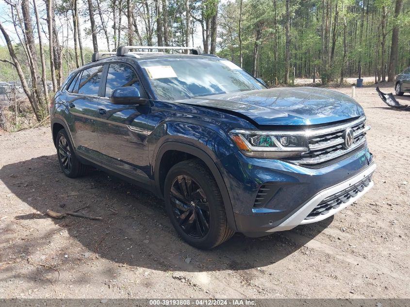 2022 VOLKSWAGEN ATLAS CROSS SPORT 3.6L V6 SE W/TECHNOLOGY