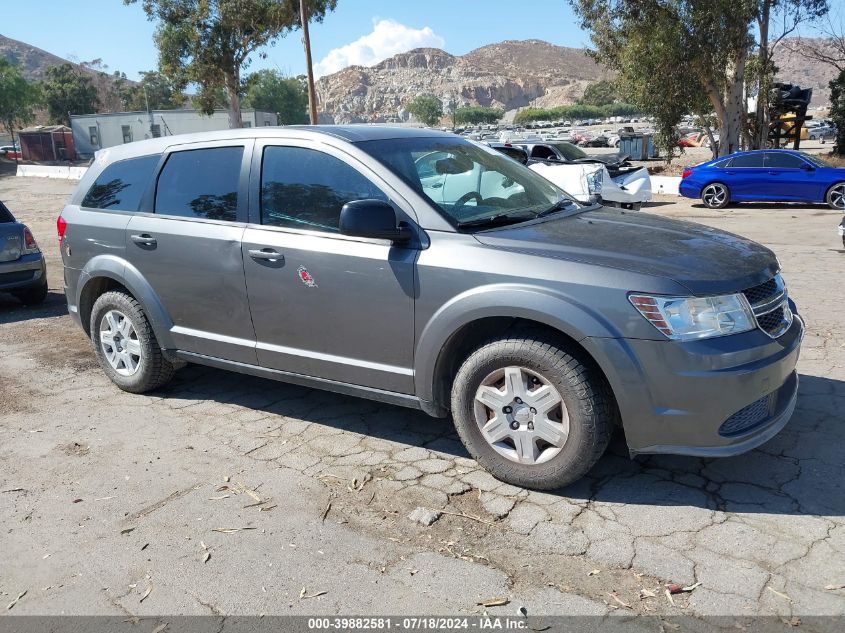 2012 DODGE JOURNEY SE/AVP