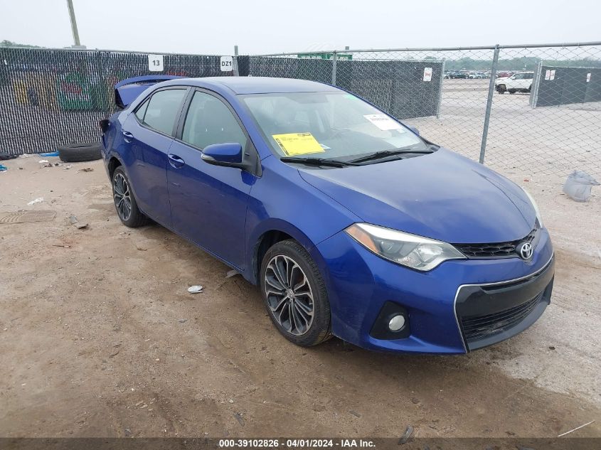 2016 TOYOTA COROLLA S PLUS