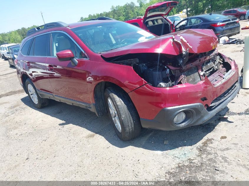 2015 SUBARU OUTBACK 2.5I PREMIUM