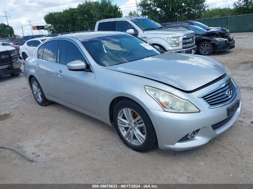 2010 INFINITI G37 JOURNEY