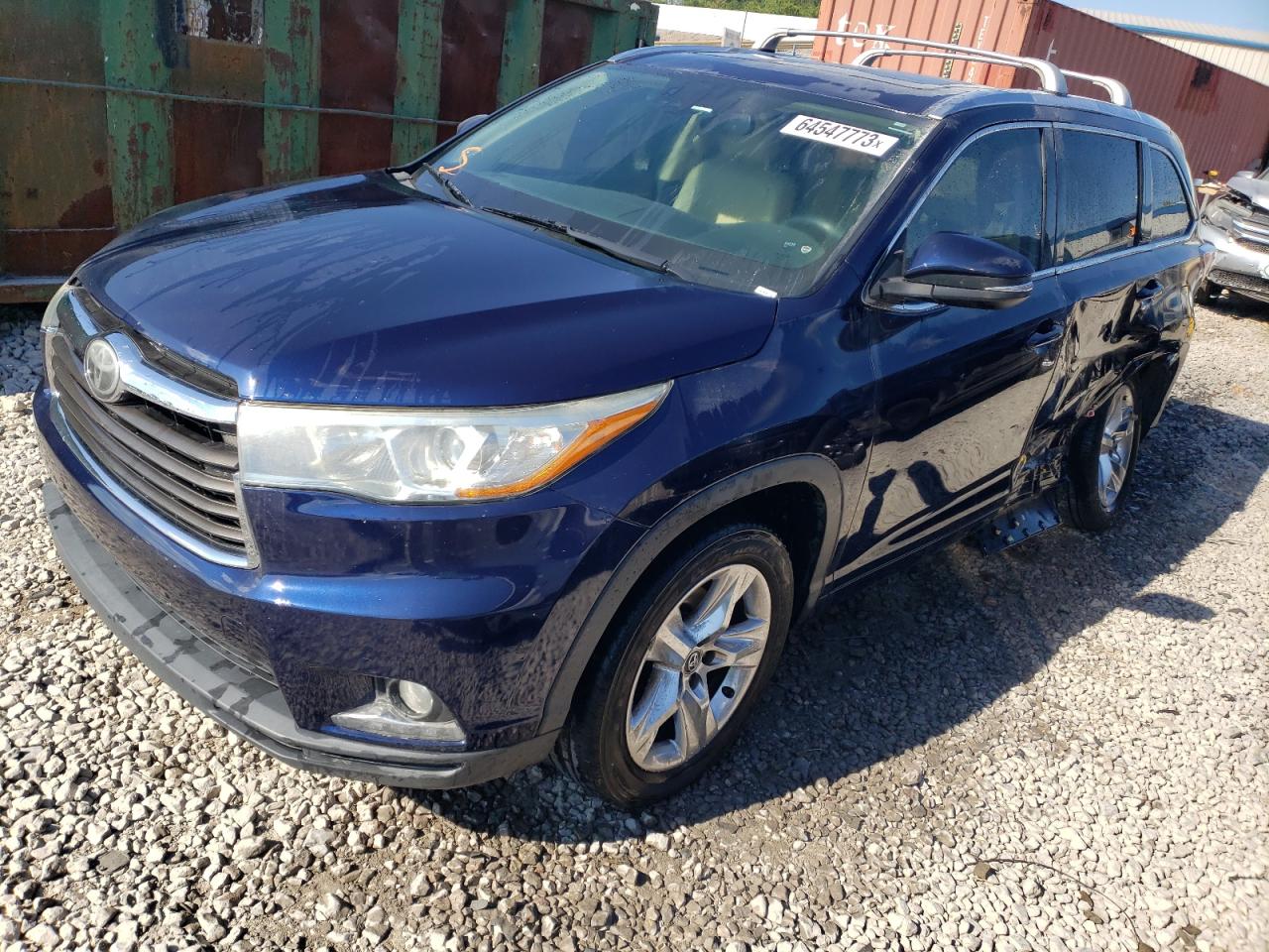 2016 TOYOTA HIGHLANDER LIMITED