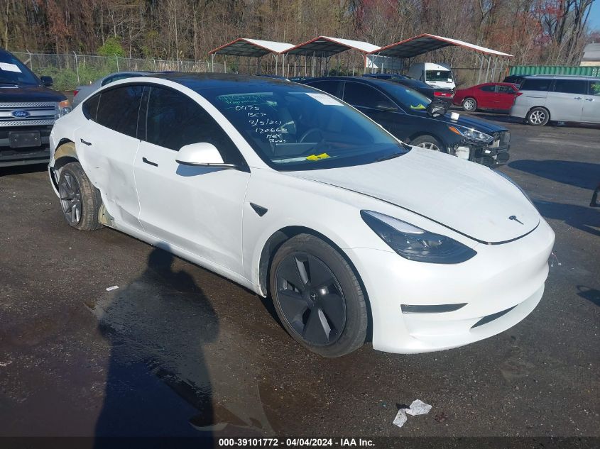 2023 TESLA MODEL 3 REAR-WHEEL DRIVE