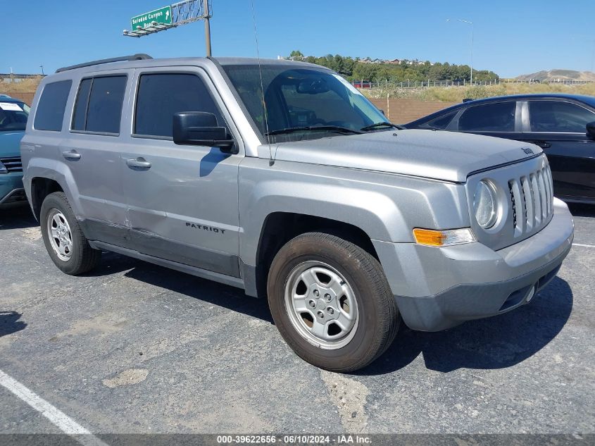 2016 JEEP PATRIOT SPORT