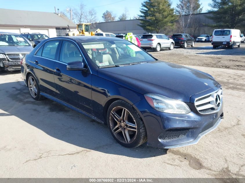 2014 MERCEDES-BENZ E 350 4MATIC