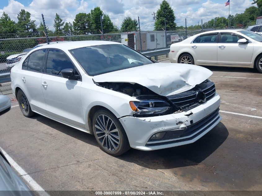 2015 VOLKSWAGEN JETTA 1.8T SPORT