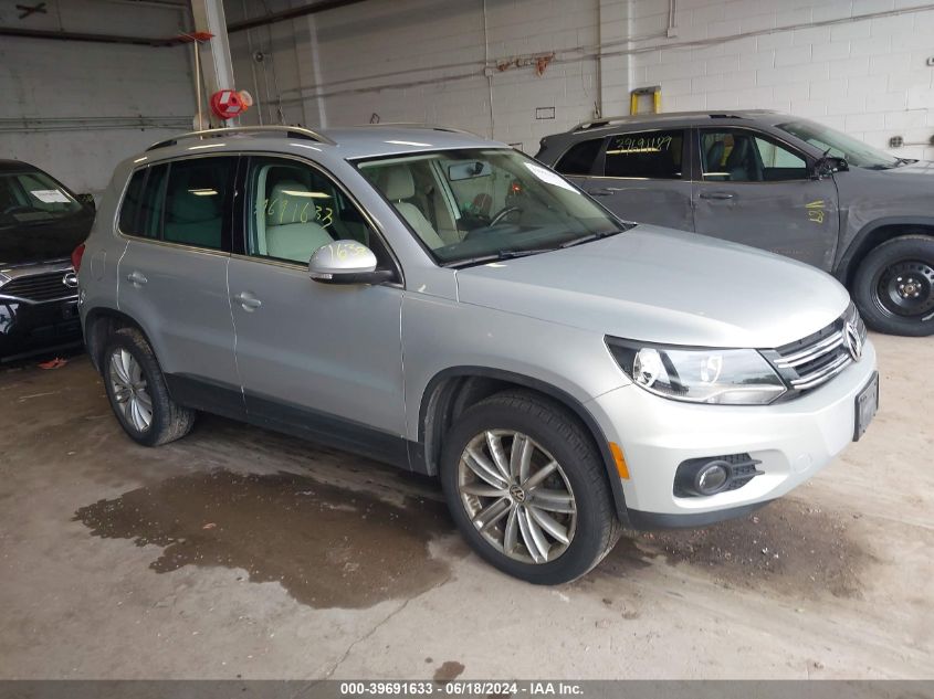 2012 VOLKSWAGEN TIGUAN SE