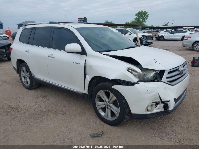 2013 TOYOTA HIGHLANDER LIMITED V6