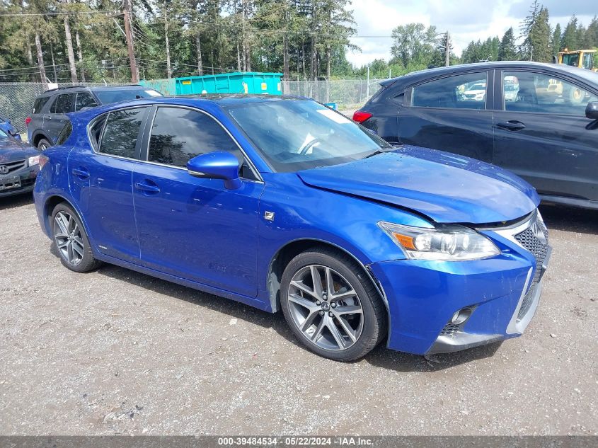 2014 LEXUS CT 200H