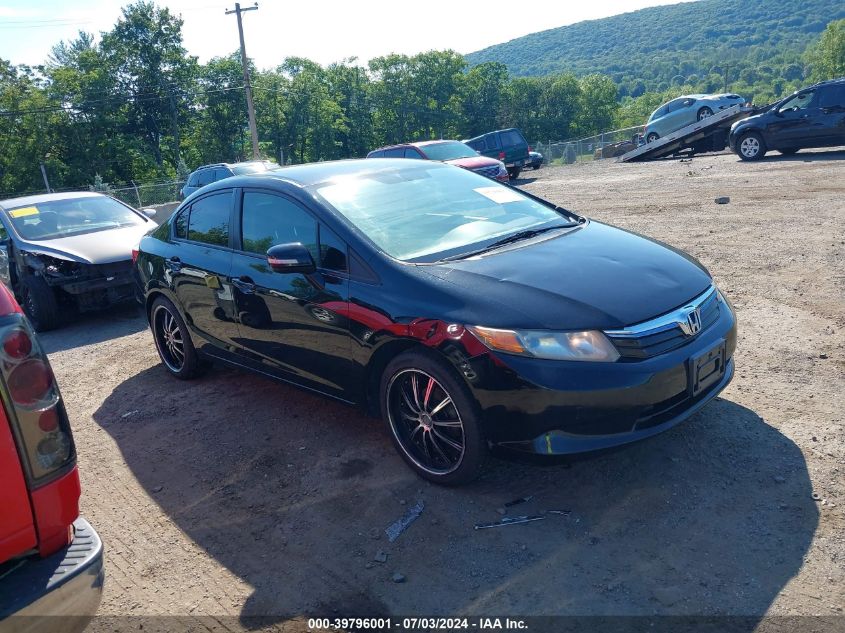 2012 HONDA CIVIC HYBRID