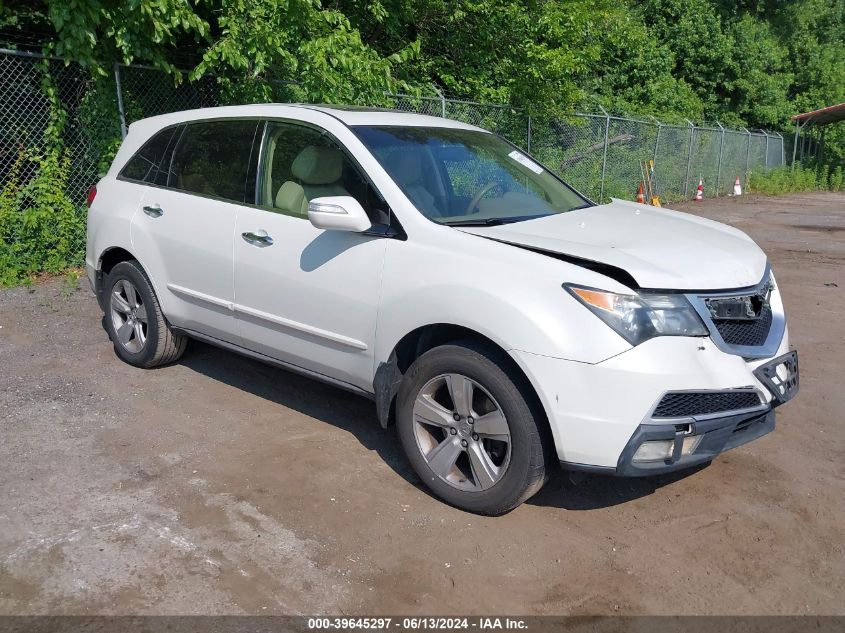 2010 ACURA MDX TECHNOLOGY