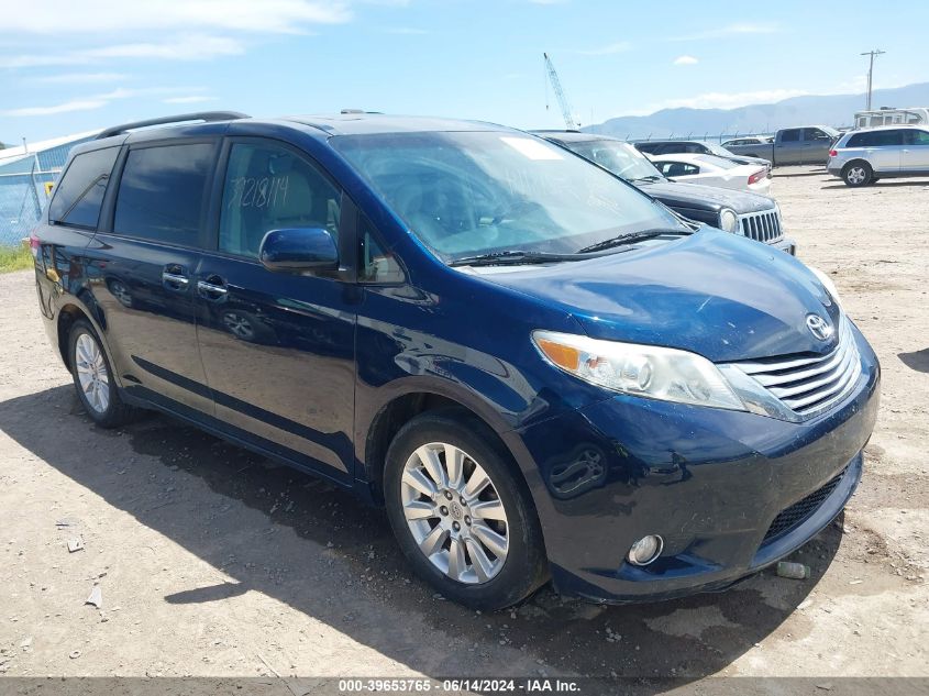 2011 TOYOTA SIENNA LIMITED