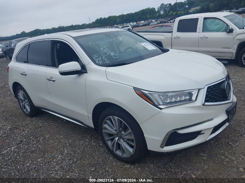 2017 ACURA MDX TECHNOLOGY PACKAGE