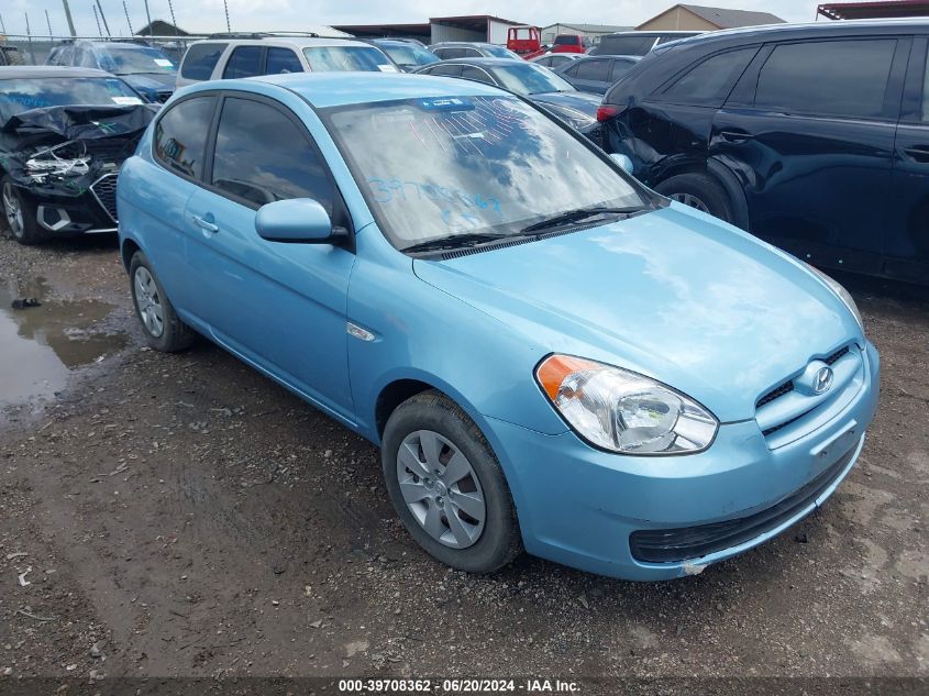 2010 HYUNDAI ACCENT GS