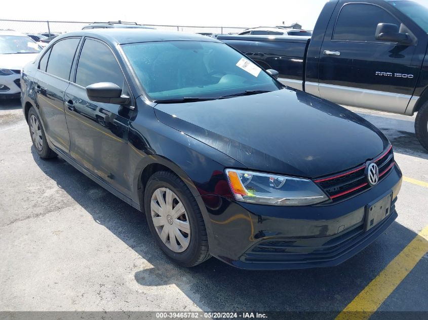 2016 VOLKSWAGEN JETTA 1.4T S