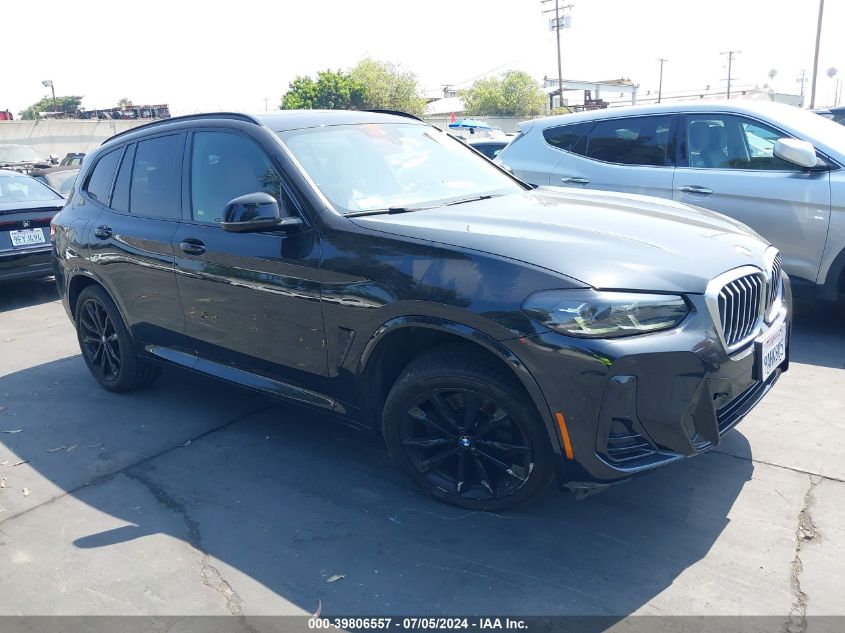 2022 BMW X3 SDRIVE30I