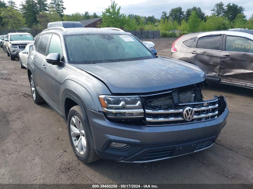 2019 VOLKSWAGEN ATLAS 3.6L V6 SE W/TECHNOLOGY