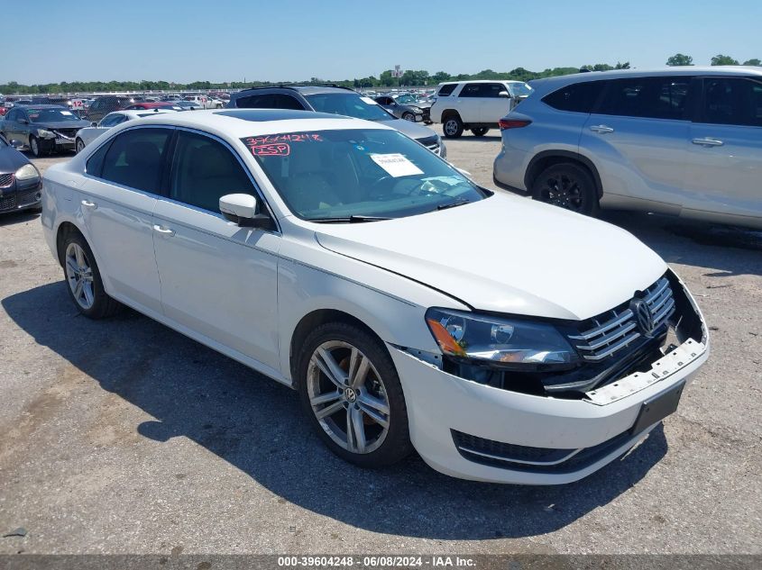 2014 VOLKSWAGEN PASSAT 2.0L TDI SE