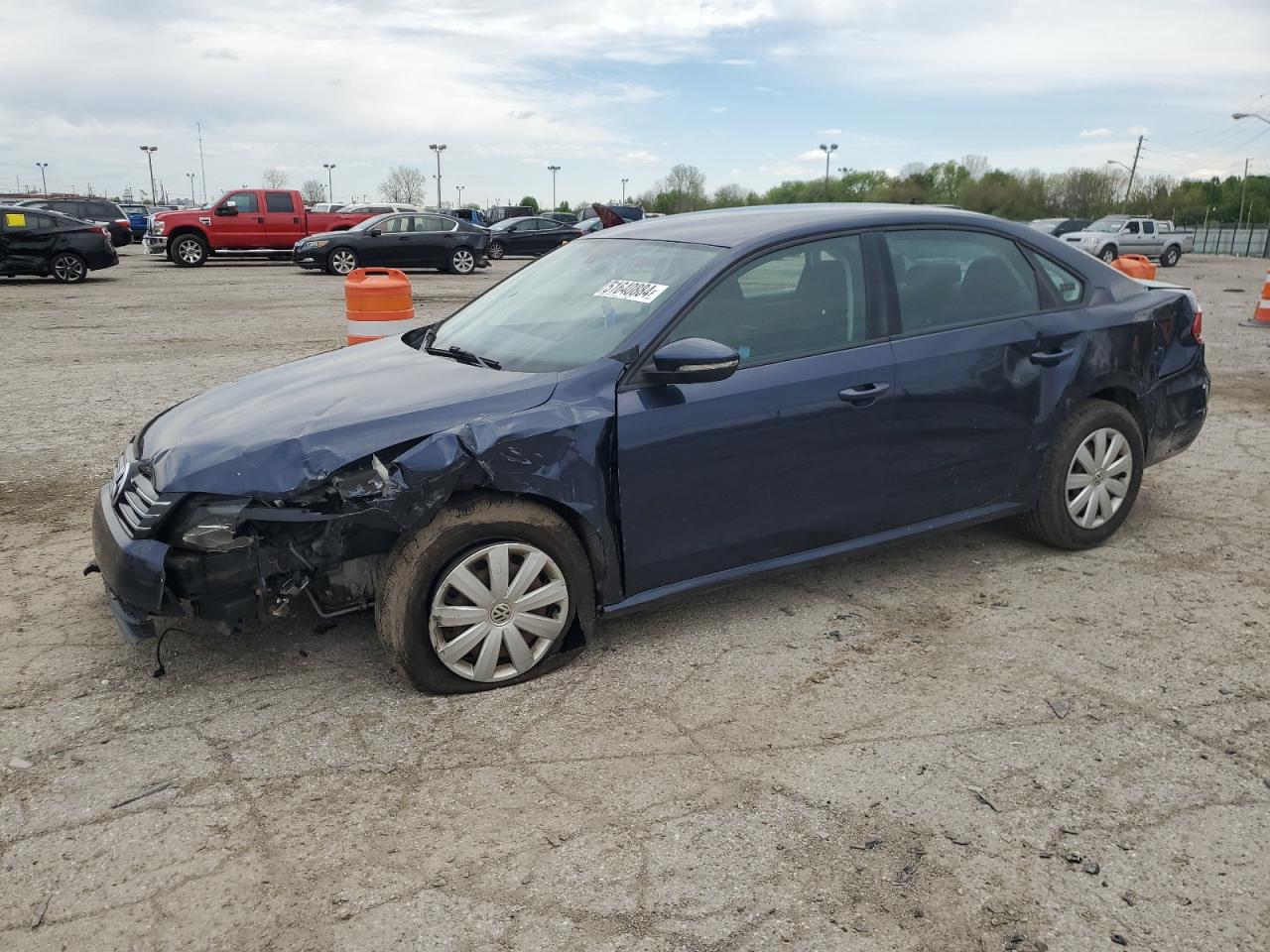 2012 VOLKSWAGEN PASSAT S